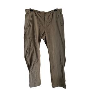 Merrell Opti-Wick UPF 50 Outdoor Pants Brown Hiking Travel Women’s Size 16